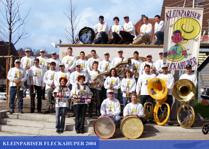 Gruppenbild Fleckahuper 2004